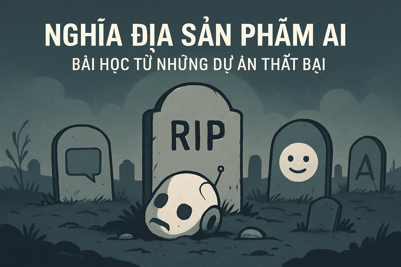Nghĩa Địa Sản Phẩm AI: Bài Học Từ Những Dự Án Thất Bại