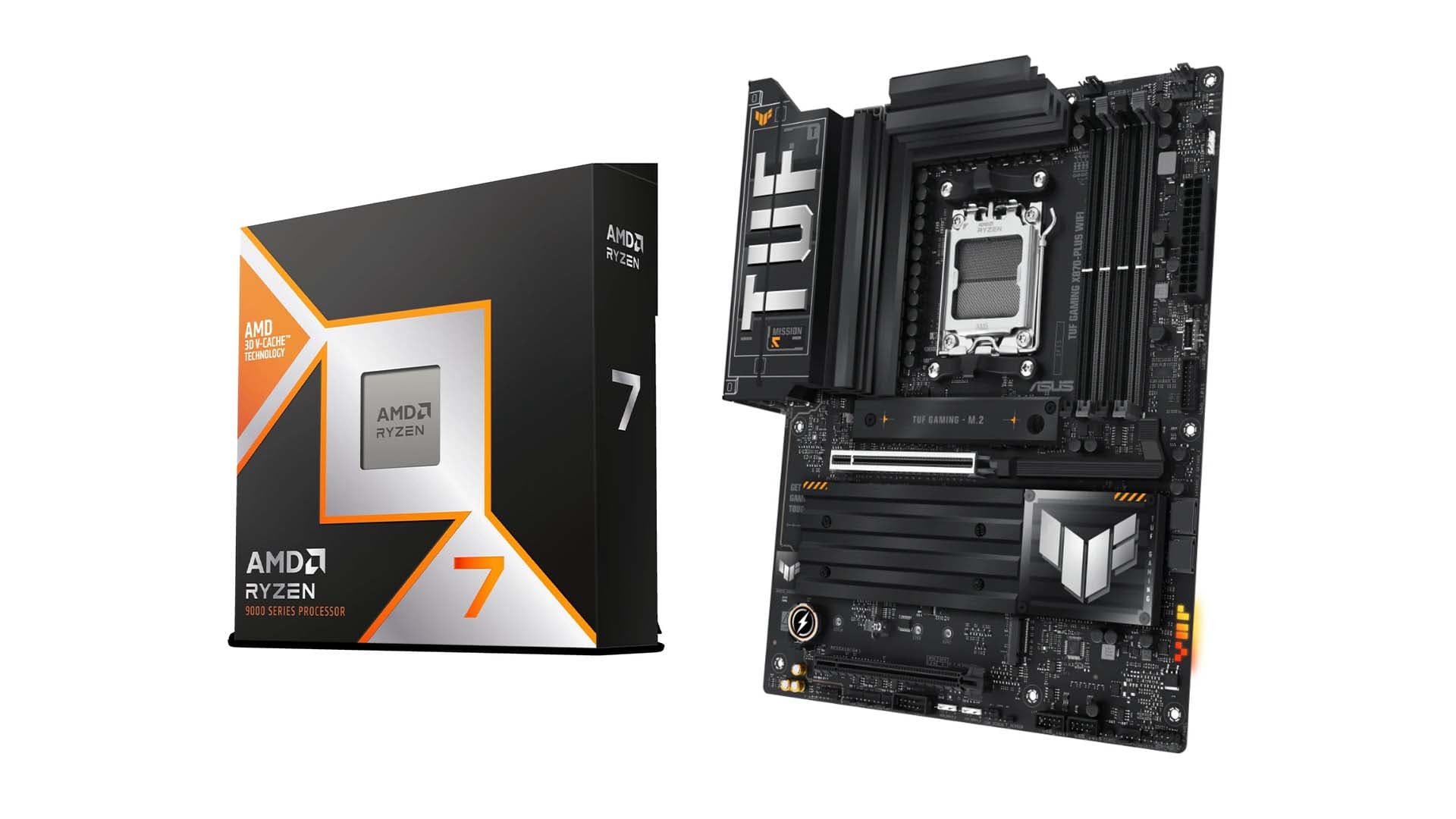 Khám Phá Sự Kết Hợp Hoàn Hảo Giữa Ryzen 7 9800X3D Và Bo Mạch Chủ ASUS TUF