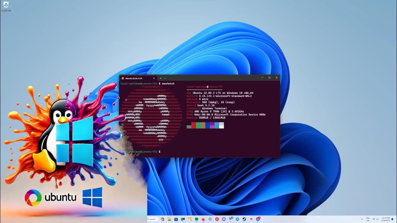 Ubuntu trên Windows 11: Tương lai vượt qua cài đặt gốc nhờ WSL?