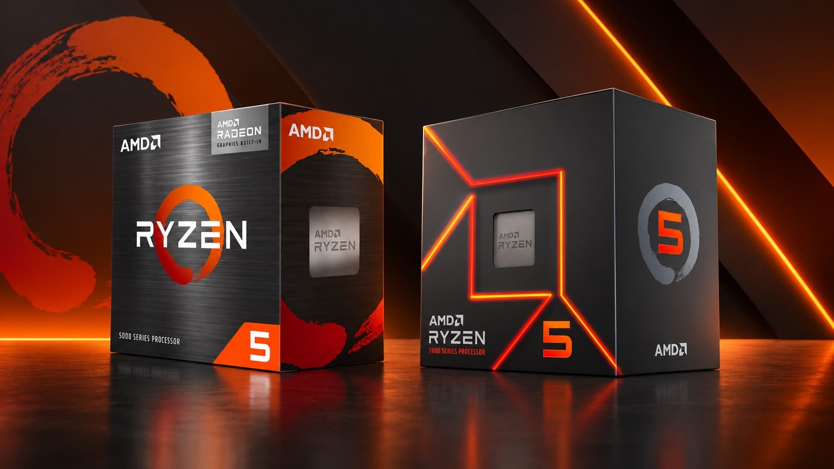 AMD Ryzen 5 5500F và Ryzen 5 7500: Đối thủ mới trên thị trường CPU tầm trung