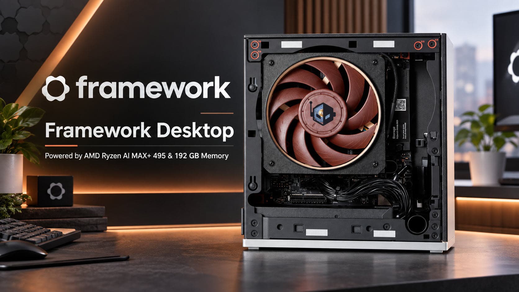 Framework ra mắt PC mạnh nhất: AMD Ryzen AI MAX+ 495, RAM 192 GB, sức mạnh AI vượt trội trong thiết kế nhỏ gọn