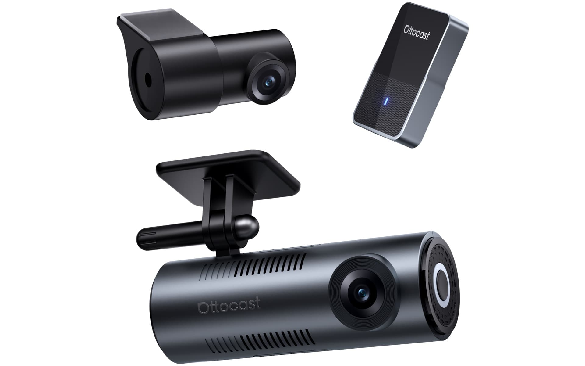 Ottocast OttoSafe Cam: Khi CarPlay Không Dây Kết Hợp Camera Hành Trình 2K