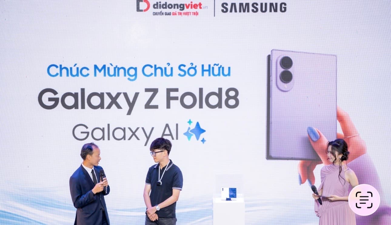 Di Động Việt mở bán Galaxy Z Fold8 và Z Flip8: Ưu đãi khủng, sự kiện đẳng cấp