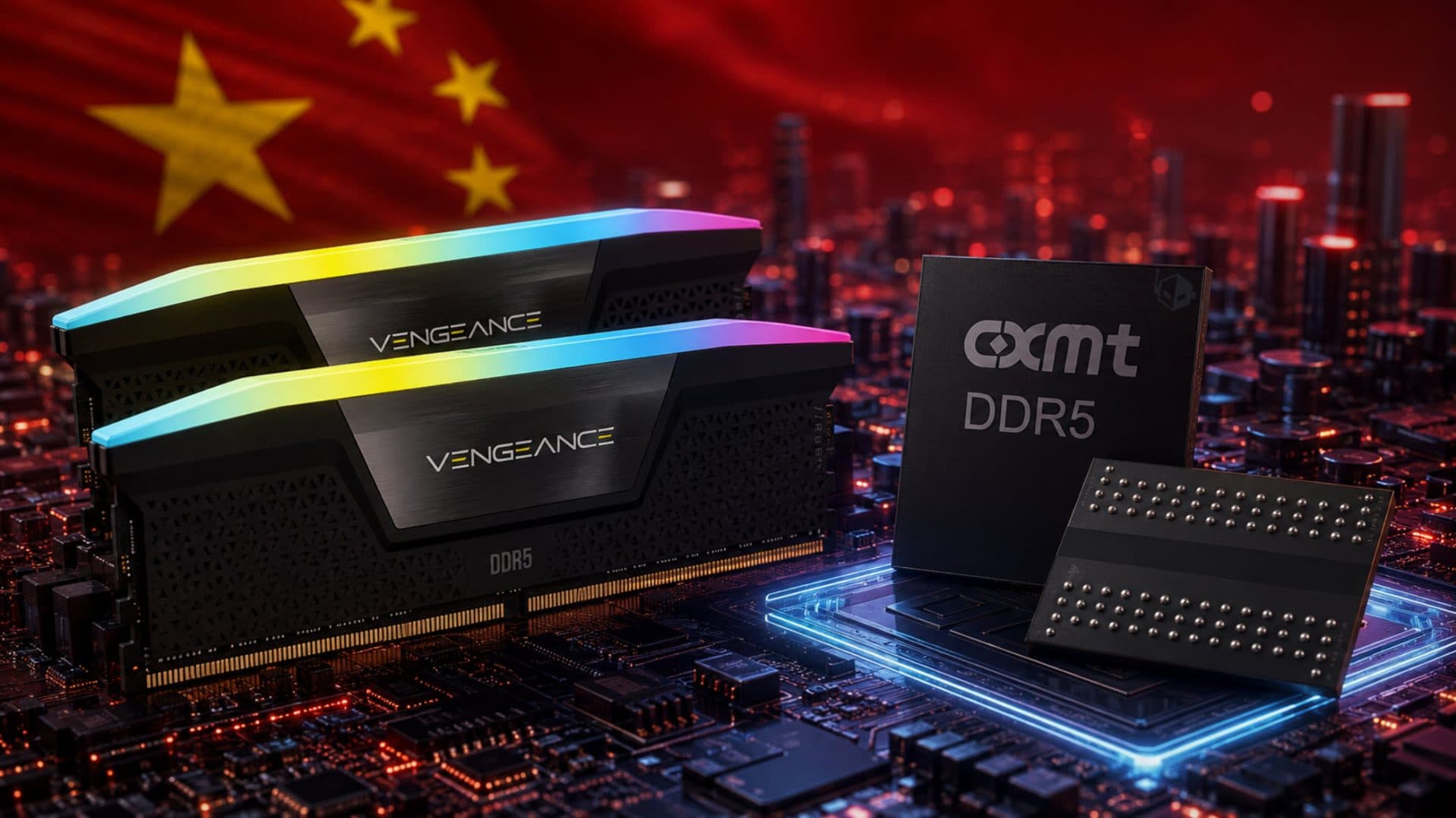 Bộ nhớ Trung Quốc thâm nhập thị trường toàn cầu: Corsair DDR5 tích hợp DRAM từ CXMT