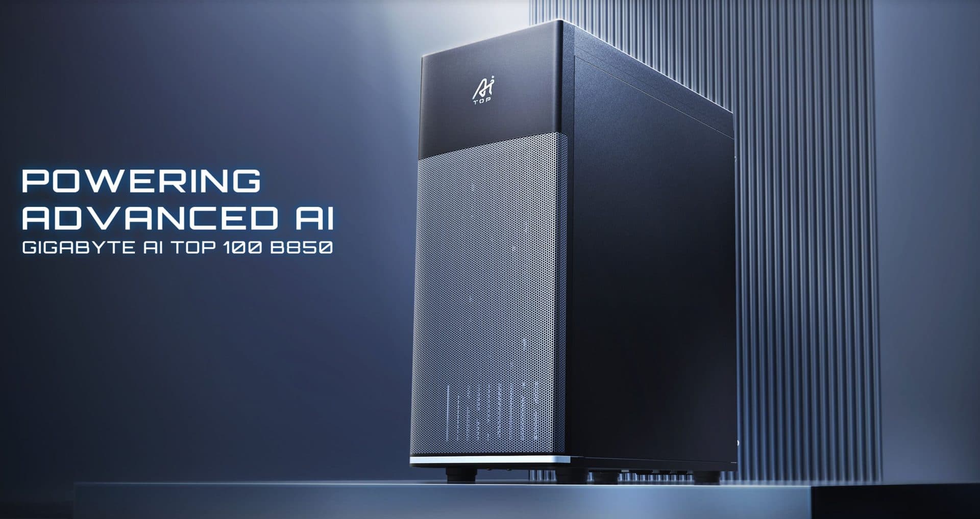 GIGABYTE AI TOP 100 B850: Cỗ máy AI đột phá với sức mạnh vượt trội từ GPU Radeon AI PRO R9700