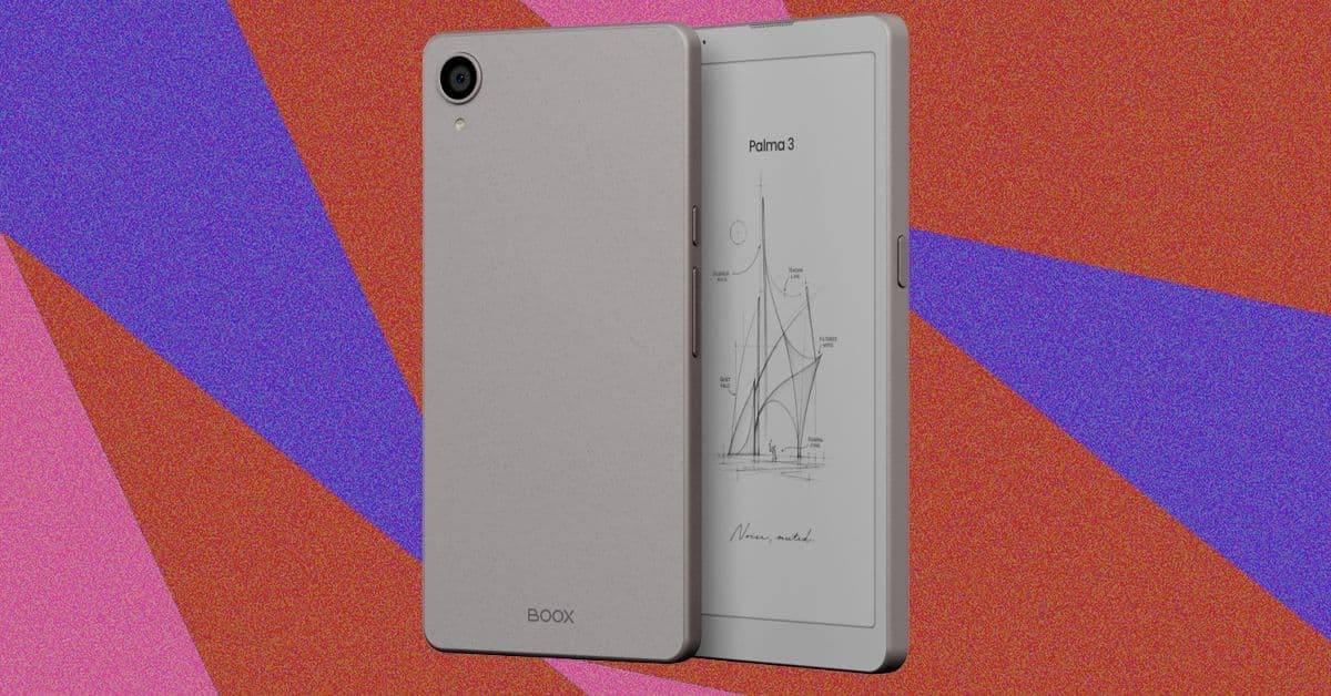 Boox Palma 3: Thế hệ mới của thiết bị đọc sách điện tử nhỏ gọn