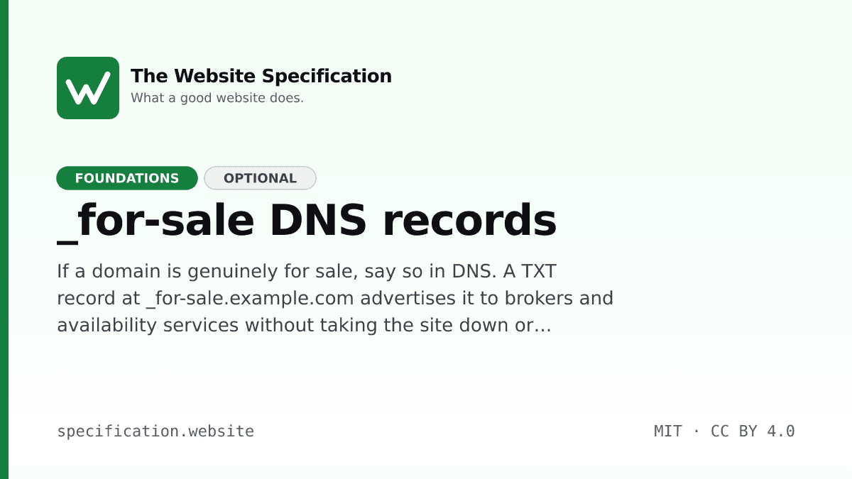 Công nghệ DNS mới: Cách tên miền thông báo đang được rao bán mà không cần ngừng hoạt động