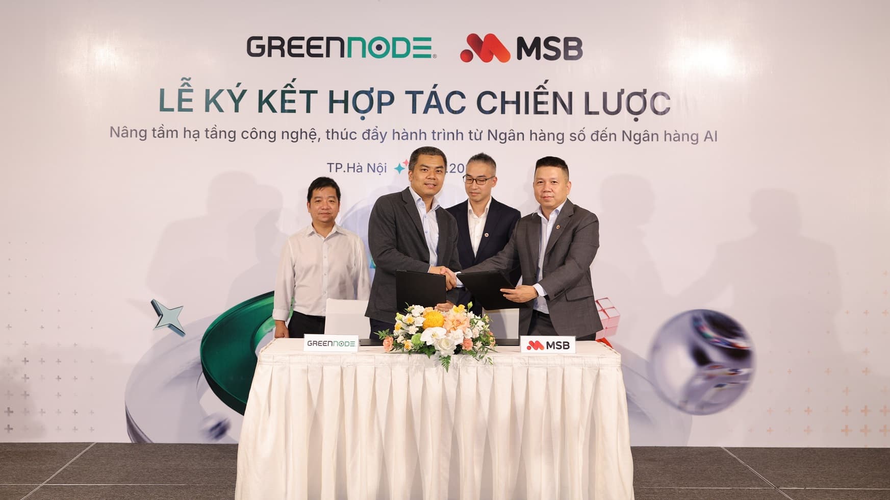 MSB hợp tác GreenNode: Bước tiến lớn trong chuyển đổi AI toàn diện
