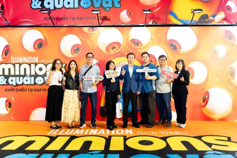 TCL hợp tác cùng “Minions & Quái Vật”: Định nghĩa lại trải nghiệm giải trí tại gia